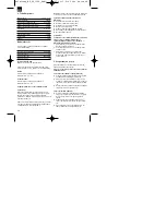 Preview for 48 page of EINHELL BT-CS 1200/1 Original Operating Instructions