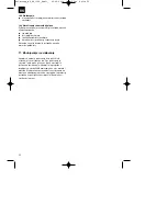 Preview for 52 page of EINHELL BT-SP 1300 Original Operating Instructions