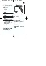 Preview for 25 page of EINHELL DMH 250/1 Operating And Maintenance Instructions Manual