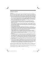 Preview for 27 page of EINHELL DSS 260/2 Operating Instructions Manual