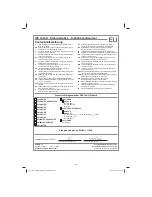 Preview for 82 page of EINHELL DSS 260/2 Operating Instructions Manual