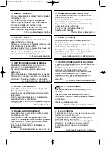 Preview for 28 page of EINHELL ECS 12 Installation And Operating Instructions Manual