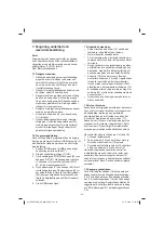 Preview for 61 page of EINHELL FREELEXO Original Operating Instructions