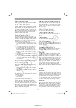 Preview for 51 page of EINHELL GE-CM 36/37 Li Original Operating Instructions