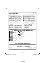 Preview for 190 page of EINHELL GE-CM 36/37 Li Original Operating Instructions