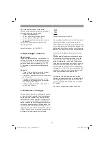 Preview for 58 page of EINHELL GE-CM 36/47 S HW Li Original Operating Instructions