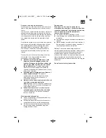 Preview for 9 page of EINHELL GE-EC 2240 Safety Instructions