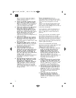 Preview for 12 page of EINHELL GE-EC 2240 Safety Instructions