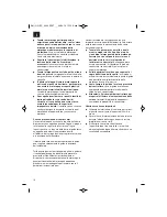 Preview for 16 page of EINHELL GE-EC 2240 Safety Instructions