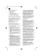 Preview for 18 page of EINHELL GE-EC 2240 Safety Instructions