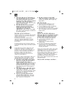 Preview for 38 page of EINHELL GE-EC 2240 Safety Instructions