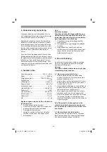 Preview for 46 page of EINHELL GE-EL 3000 E Original Operating Instructions