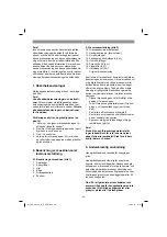 Preview for 45 page of EINHELL GE-HM 38 S-F Original Operating Instructions