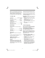 Preview for 61 page of EINHELL GH-EC 2040 Original Operating Instructions