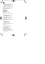 Preview for 52 page of EINHELL HSP 41/1 Operating Instructions Manual