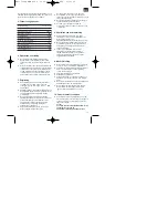 Preview for 15 page of EINHELL HWW 4600 NIRO-NIRO Operating Instructions Manual