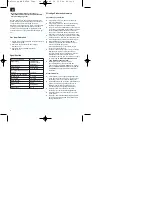 Preview for 2 page of EINHELL MKA 2500 E Operating Instructions Manual