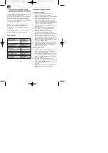 Preview for 8 page of EINHELL MKA 2500 E Operating Instructions Manual