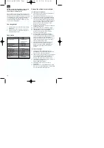 Preview for 20 page of EINHELL MKA 2500 E Operating Instructions Manual