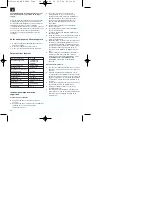 Preview for 26 page of EINHELL MKA 2500 E Operating Instructions Manual