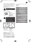 Preview for 65 page of EINHELL MKS 42 Operating Instructions Manual