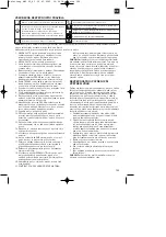 Preview for 111 page of EINHELL MKS 42 Operating Instructions Manual