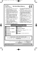 Preview for 148 page of EINHELL MKS 42 Operating Instructions Manual