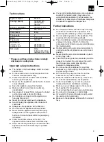 Preview for 9 page of EINHELL MSK 3000 Split Operating Instructions Manual