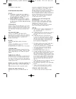 Preview for 38 page of EINHELL MSK 3500 C+H Operating Instructions Manual