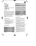 Preview for 49 page of EINHELL MSK 3500 C+H Operating Instructions Manual