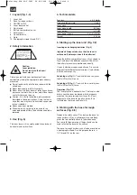 Preview for 6 page of EINHELL NLW 90/2 Operating Instructions Manual