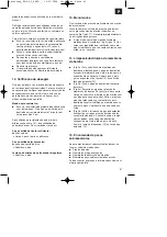 Preview for 41 page of EINHELL RG-PS 5 Operating Instructions Manual