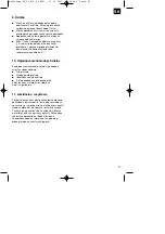 Preview for 47 page of EINHELL RT-TC 430 U Operating Instructions Manual