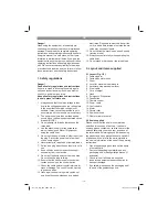 Preview for 14 page of EINHELL TC-EH 500 Original Operating Instructions