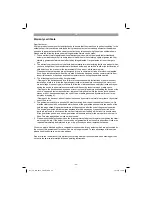 Preview for 32 page of EINHELL TC-MS 2513 T Original Operating Instructions