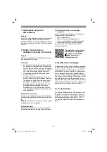 Preview for 34 page of EINHELL TC-MX 1100 E Original Operating Instructions