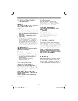 Preview for 87 page of EINHELL TC-SP 204 Original Operating Instructions