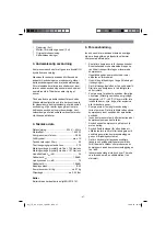 Preview for 47 page of EINHELL TE-AC 270/24/10 Original Operating Instructions