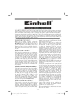 Preview for 42 page of EINHELL TE-PL 18/82 Li Original Operating Instructions