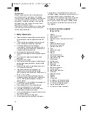 Preview for 10 page of EINHELL TE-VC 2230 SA Original Operating Instructions