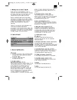 Preview for 27 page of EINHELL TE-VC 2230 SA Original Operating Instructions