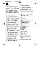 Preview for 34 page of EINHELL TE-VC 2230 SA Original Operating Instructions