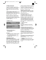 Preview for 35 page of EINHELL TE-VC 2230 SA Original Operating Instructions