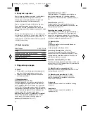 Preview for 44 page of EINHELL TE-VC 2230 SA Original Operating Instructions