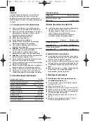 Preview for 12 page of EINHELL TPR 200/1 Operating Instructions Manual