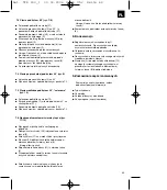 Preview for 49 page of EINHELL TPR 200/1 Operating Instructions Manual