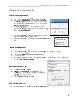 Preview for 42 page of eInstruction InterwriteWorkspace Training Workbook