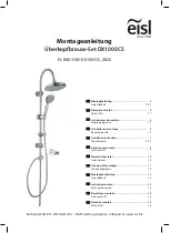 Preview for 1 page of eisl DX1005CS Installation Instructions Manual