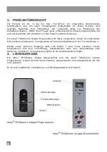 Preview for 4 page of eKey TOCAhome 2 integra Operating Instructions Manual