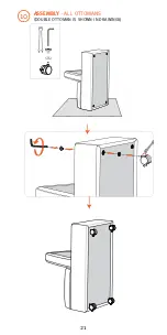 Preview for 6 page of Ekornes Stressless sofa Assembly Instructions Manual